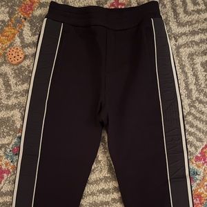 Emporio Armani Pants with logo-Size 6Y (Kids)-Navy Blue